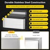 WhizMax Outdoor Kitchen Doors Stainless Steel 31" W x 24" H, BBQ Access Door for Outdoor Kitchen and BBQ Island - 4 of 4
