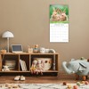 2026 Square Wall Calendar, Cute Bunnies, 16-Month Animals Theme with 180 Reminder Stickers (12x12 In) - 2 of 4