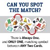 MasterPieces Officially Licensed NFL Denver Broncos Spot It Game for Kids and Adults - 4 of 4