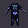Toddler Glows under Blacklight Electric Bones Skeleton Costume - Hyde and EEK! Boutique™ - 4 of 4