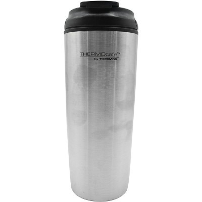 Thermos 24 Oz. Thermocafe Stainless Steel Travel Mug - Stainless  Steel/black : Target