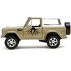 1973 Ford Bronco Gold Met. w/White Top & Groot Figure "Guardians of the Galaxy" "Marvel" Series 1/32 Diecast Model Car by Jada - 3 of 4