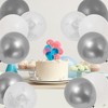 Unique Bargains Latex Party Balloons 10 -12" Round with Ribbon for Party Decorations - 4 of 4