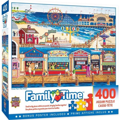 MasterPieces Inc Ocean Park 400 Piece Large EZ Grip Jigsaw Puzzle