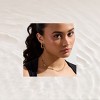 EVRY JEWELS WATERPROOF Gold or Silver Plated Stainless Steel Twisted Luxe Necklace - 3 of 3