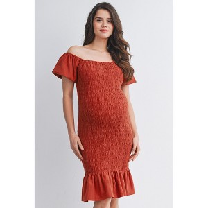 bodycon dress with ruffle hem Booked And Busy Ruffle Hem Bodycon Mini Dress