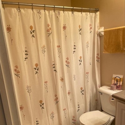 Botanical Floral Shower Curtain - Threshold™ : Target