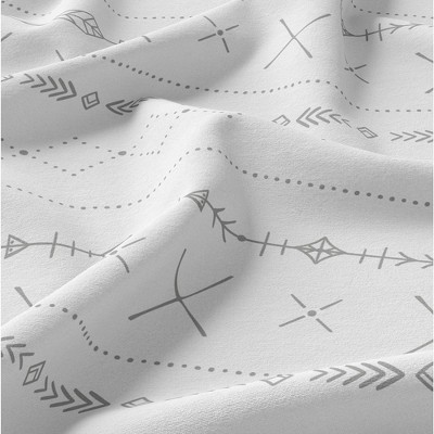 Sweet Jojo Designs Full/Queen Comforter Bedding Set Woodland Friends Grey and White 3pc — фото 6