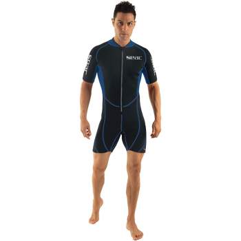 Seac Look Man Snorkeling, Diving and Water Activity Shorty Wetsuit 2.5mm Neoprene
