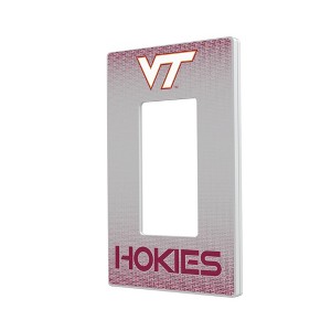 NCAA ACC Universities Linen Hidden-Screw Light Switch Plate for Single Rocker - 1 of 4