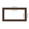 Amanti Art 15"x27" Yale Walnut Framed Magnetic Dry Erase Board - 4 of 4