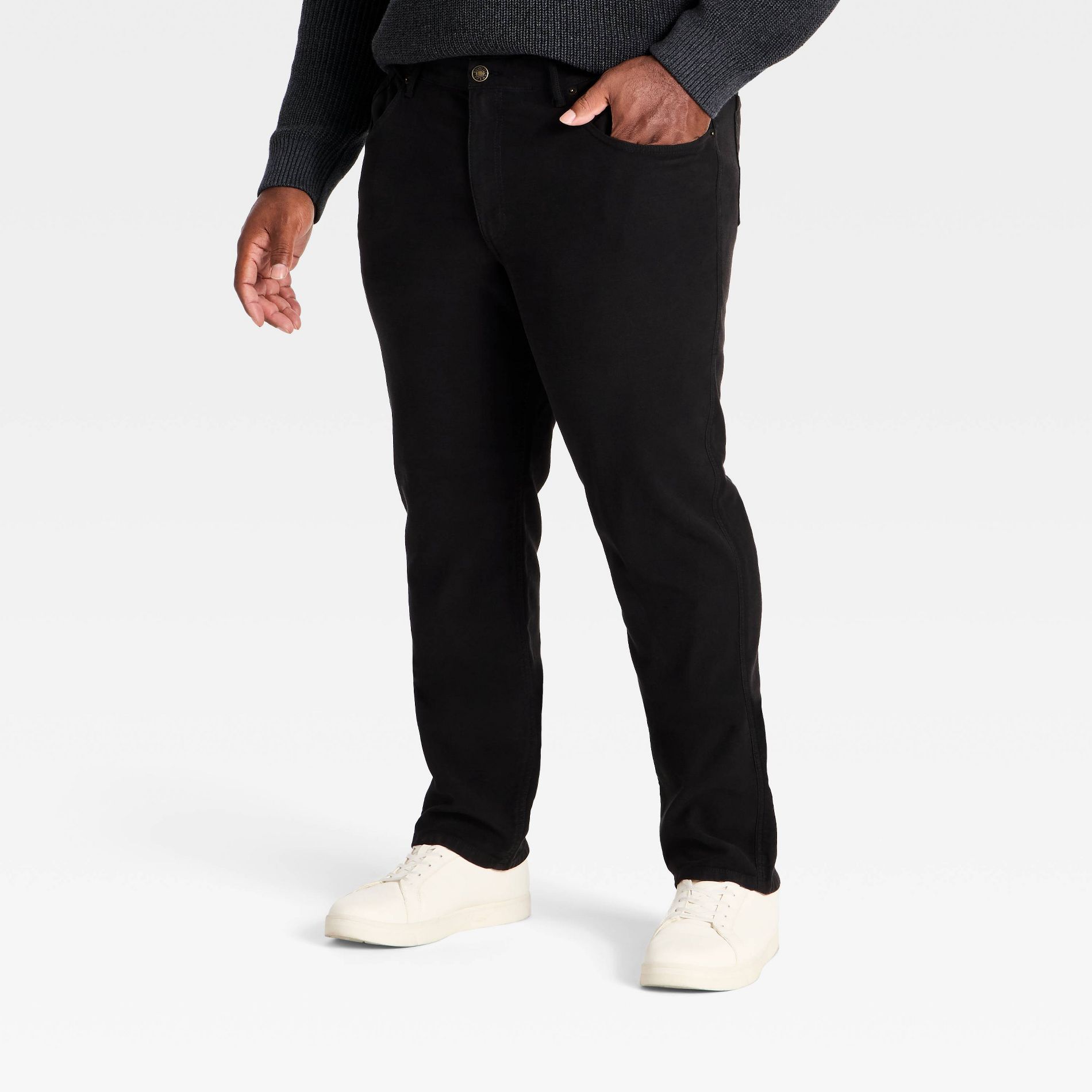 Men’s Stretch Terry 5-Pocket Pants - Goodfellow & Co™
