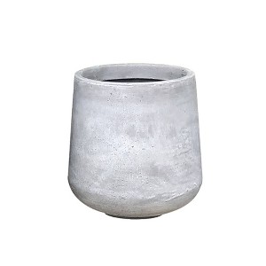 Rosemead Home & Garden, Inc. Concrete Outdoor Planter Pot Gray 16.5"x16.5" - 1 of 4