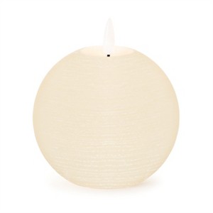 FIA Wick Ivory Round Candle (Set of 2) - 1 of 3