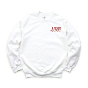 Simply Sage Market Embroidered Merry Mama Tree Sweatshirt - 1 of 4