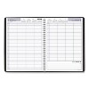 DayMinder Four-Person Group Daily Appointment Book, 11 x 8, Black Cover, 12-Month (Jan to Dec): 2026 - 2 of 4