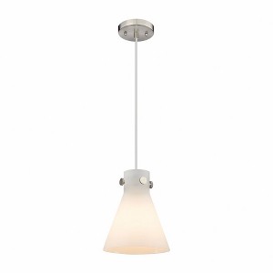 Newton Cone - 1 Light Pendant In Industrial Style-9.88 Inches Tall and 8 Inches Wide - 1 of 1