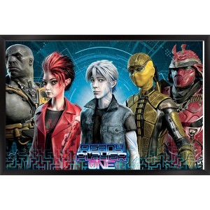 Trends International Ready Player One - Group Framed Wall Poster Prints - 1 of 4