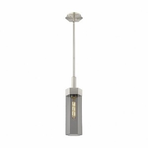 Claverack - 1 Light Pendant In Art Deco Style-17.25 Inches Tall and 5 Inches Wide - 1 of 1