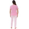Just Love Womens 100% Cotton Tie Dye Short Sleeve Pajama Set  Vibrant, Breathable Sleepwear - 3 of 3