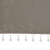 Gracie Mills Elroy Lightweight Beaded Faux Silk Valance - 2 of 4