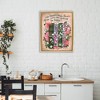 Stupell Industries Bookish Quote with Florals Floating Frame Canvas Art - 3 of 4
