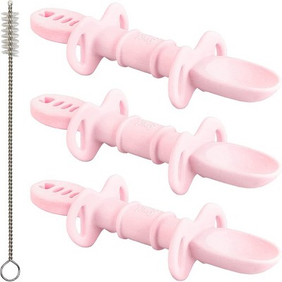 Image of Re-Play 3pk Platinum Silicone Dip n ReDip Feeding Tool - Ice Pink