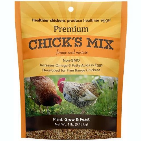 Barenbrug Chick's Mix Mixed Partial Shade/Sun Forage Seed 1 lb