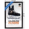 Trends International NHL Philadelphia Flyers - Drip Skate 21 Framed Wall Poster Prints - 3 of 4