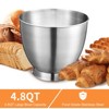 ELJGET 5QT Stand Mixer, 12-Speed Tilt-Head Electric Mixer with Dough Hook, Whisk, Beater & Bowl, Powerful for Baking, Cakes, Cookies - 4 of 4