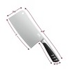 Lux Decor 7-Inch Meat Cleaver Ultra Sharp Butcher Knife High Carbon Stainless Steel Professional Chef Knife for Meat & Vegetables - 2 of 4