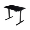 FONTOI Standing Desks with Adjustable Height, Computer Workstation, Stand up Desk for Home Office, Black, 19.7"*28.7"*31.5" - 2 of 4
