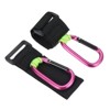Unique Bargains Nylon Strap Aluminum Alloy Multi-purpose Organizer Hooks and Hangers 2 Pcs - 4 of 4