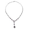 Guili CZ Sterling Silver Black & Rhodium Plated Micro Pave Dofee Teardrop Earrings, an elegant and stylish addition to any jewelry set. - 3 of 4