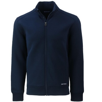 Cutter & Buck Roam Eco Half Zip Pullover Hoodie - Recycled Men's Hoodie (Elemental Grey, X-Large)