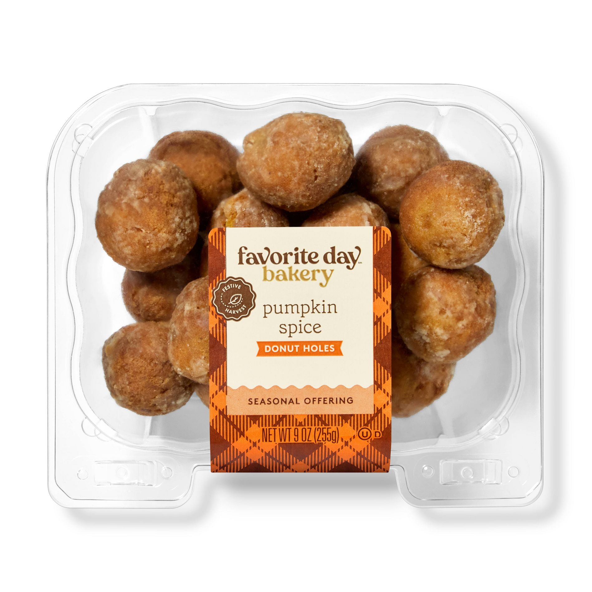Glazed Pumpkin Spice Donut Holes - 9oz - Favorite Day™