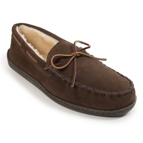 Minnetonka sheepskin 2024 softsole moc