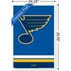 Trends International NHL St. Louis Blues - Logo 21 Framed Wall Poster Prints - 3 of 4