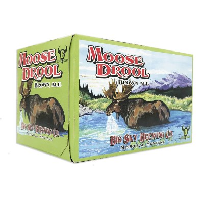 Big Sky Moose Drool Brown Ale Beer - 6pk/12 fl oz Cans
