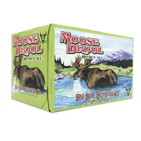 Big Sky Moose Drool Brown Ale Beer - 6pk/12 fl oz Cans - image 1 of 1