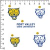 Fort Valley State University Spirit Logos 50Ct Sticker Pack Miscellaneous 50 Ct. Sticker Pack - 2 of 4