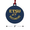 ETSU Buccaneers Aluminum Holiday Christmas Tree Ornament - 3 of 4
