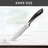 Bellemain Premium 8-Piece Steak Knife Set – Serrated, Stainless Steel, Dishwasher Safe - 2 of 4