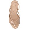 Journee Women's Varra Medium and Wide Width Dress Sandals - 4 of 4