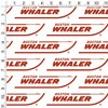 Boston Whaler Red Logo Gift Wrap 30" x 72" - 3 of 4