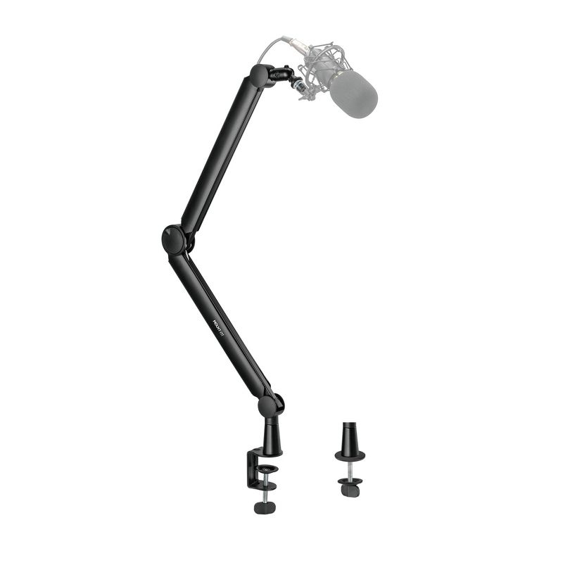Mount-It! Mic Arm, Microphone Boom Arm, Adjustable Full Motion Mic Desk Mount, for Streaming, Gaming, Podcast, Recording, 3/8" and 5/8" Compatible, 1 of 11