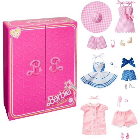 Barbie: The Fashion Pack With Three Iconic Film Outfits And Accessories : Target