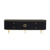 Bella Depot Modern TV Stand for TVs up to 80", Entertainment Center with 4 Drawers and 1 Cabinet - 4 of 4