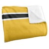 Cameron University Primary Logo Stripes Silky 50x60 Blanket, 1 Sided - 3 of 4