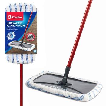  OXO Good Grips Microfiber Spray Mop with Slide-Out  Scrubber,Red/White : Health & Household